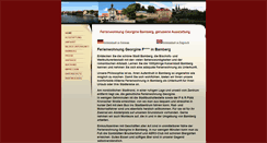 Desktop Screenshot of ferienwohnung-bamberg-georgine.de