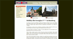 Desktop Screenshot of englische-seite.ferienwohnung-bamberg-georgine.de